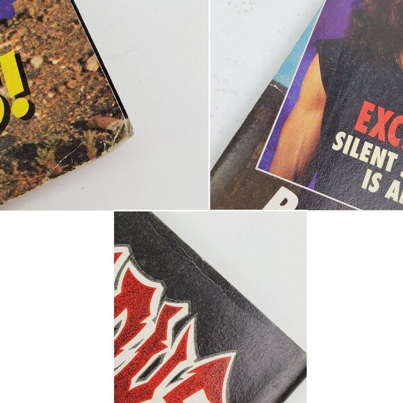 RIP Magazine Metallica Poison Cult Vai Ratt Slaughter VTG Oct. 1990 Unread Stock - Picture 7 of 11